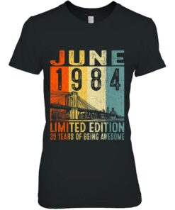 Vintage 1984 39 Years Old Made In June 1984 39Th Birthday 2