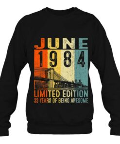 Vintage 1984 39 Years Old Made In June 1984 39Th Birthday 4