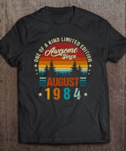 Vintage 1984 Awesome Since August 1984 Limited Edition 38Th 1