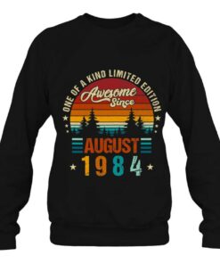 Vintage 1984 Awesome Since August 1984 Limited Edition 38Th 4