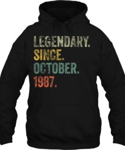 Vintage 1987 35Th Birthday Legendary Since October 1987 Years 2 Vintage 1987 35Th Birthday Legendary Since October 1987 Years 3