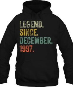 Vintage 1997 25Th Birthday Legend Since December 1997 Retro 3
