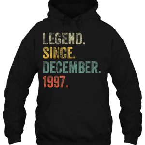 Vintage 1997 25Th Birthday Legend Since December 1997 Retro 3