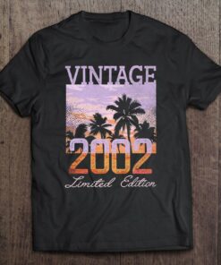 Vintage 2002 Limited Edition 20Th Birthday 20 Years Old Gifts 1