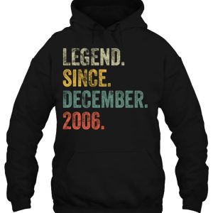 Vintage 2006 16Th Birthday Legend Since December 2006 Retro 3