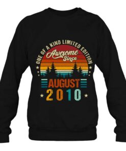 Vintage 2010 Awesome Since August 2010 Limited Edition 12Th 4
