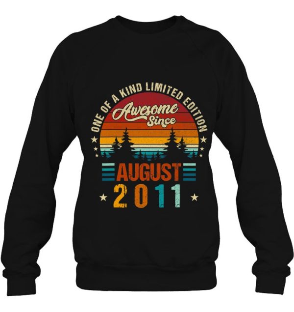 Vintage 2011 Awesome Since August 2011 Limited Edition 11Th