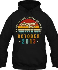 Vintage 2013 Awesome Since October 2013 Limited Edition 3