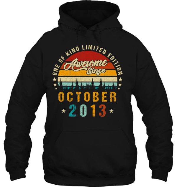 Vintage 2013 Awesome Since October 2013 Limited Edition