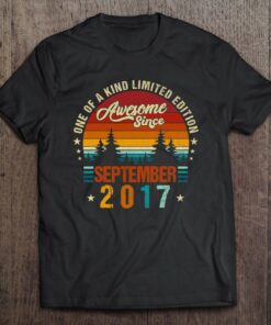 Vintage 2017 Awesome Since September 2017 Limited Edition 1