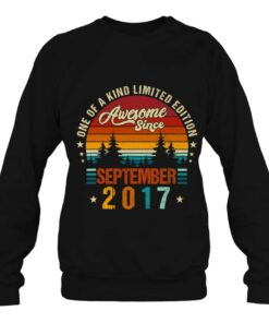 Vintage 2017 Awesome Since September 2017 Limited Edition 4