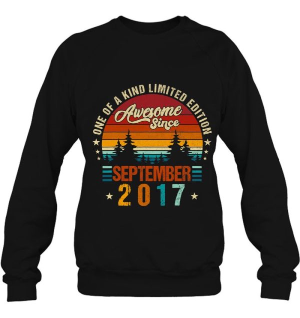 Vintage 2017 Awesome Since September 2017 Limited Edition