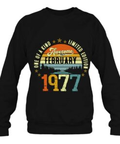 Vintage 46Th Birthday Awesome Since February 1977 Birthday Party Gift 3 Vintage 46Th Birthday Awesome Since February 1977 Birthday Party Gift 4