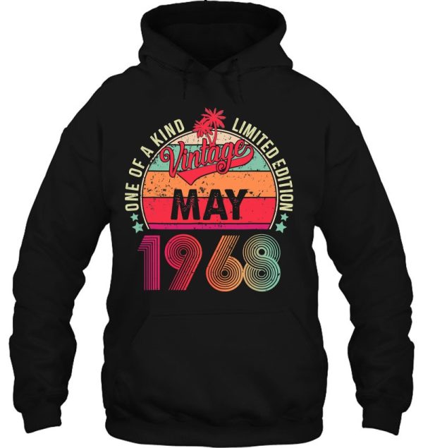 Vintage 55Th Birthday Awesome Since May 1968 Limited Edition