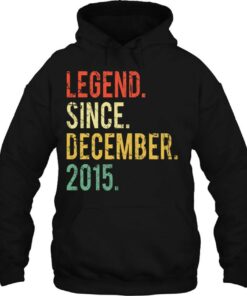Vintage 7 Years Old Shirt Gift- Legend Since December 2015 Birthday 2 Vintage 7 Years Old Shirt Gift Legend Since December 2015 Birthday 3