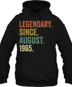 Vintage August 1965 Apparel 57Th Birthday Men Women 3