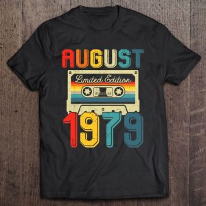 Vintage August 1979 Cassette Tape Birthday Decoration