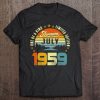 Vintage Birthday Awesome Since July 1959 One Of A Kind