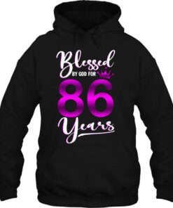 Vintage Blessed By God For 86 Years Old Happy 86Th Birthday 2 Vintage Blessed By God For 86 Years Old Happy 86Th Birthday 3