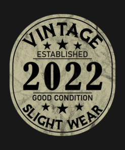 Vintage Established 2022 Good Condition Slight Wear T Shirt 2