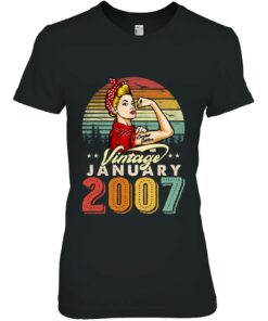 Vintage January 2007 16Th Birthday 16 Years Old Women Girls 1 Vintage January 2007 16Th Birthday 16 Years Old Women Girls 2