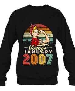 Vintage January 2007 16Th Birthday 16 Years Old Women Girls 3 Vintage January 2007 16Th Birthday 16 Years Old Women Girls 4