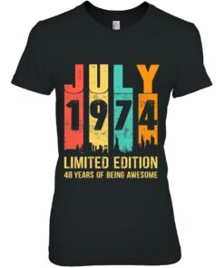 Vintage July 1974 Limited Edition 48 Years Old 48Th Birthday 1 Vintage July 1974 Limited Edition 48 Years Old 48Th Birthday 2
