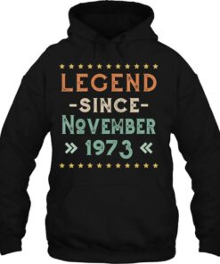 Vintage Legend Since November 1973 Birthday Men Women 3