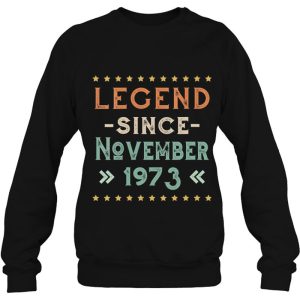 Vintage Legend Since November 1973 Birthday Men Women 4