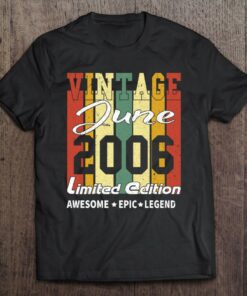 Vintage Limited Edition Birthday Decoration June 2006 Years 1