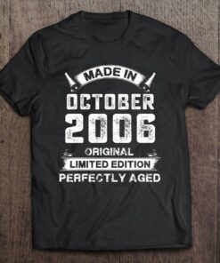 Vintage Made In October 2006 Birthday Gift For 14 Years Old 1