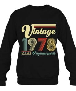 Vintage Made In Sept 1978 Classic 44Th Birthday Decorations 4