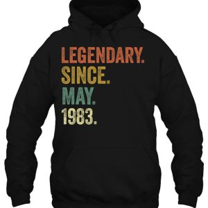 Vintage May 1983 Tshirt 36Th Birthday Men Women 3