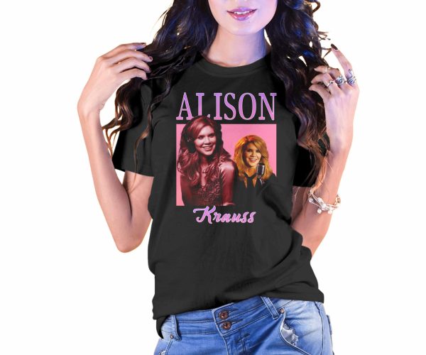 Vintage Style Alison Krauss T-Shirt