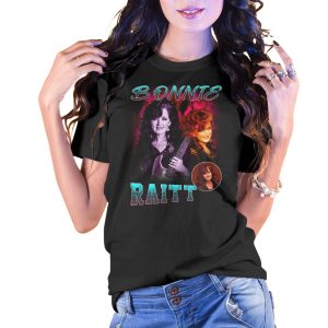 Vintage Style Bonnie Raitt T-Shirt