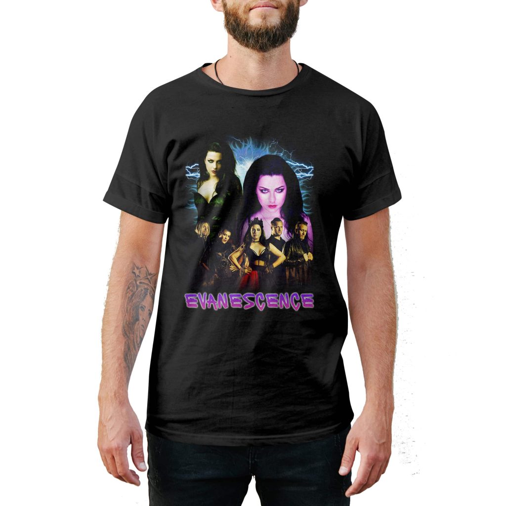 Vintage Style Evanescence T Shirt