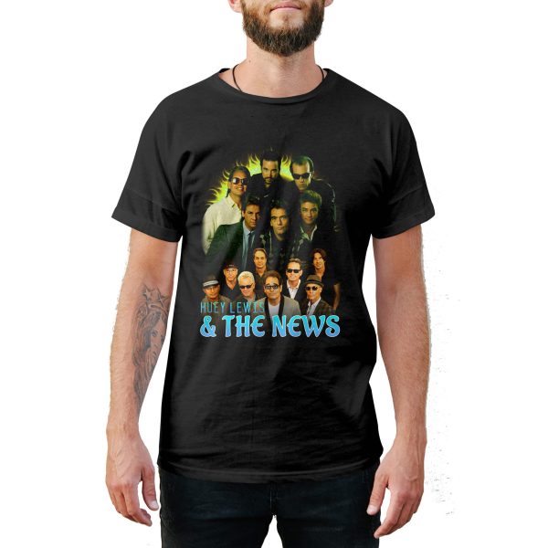 Vintage Style Huey Lewis & the News T-Shirt