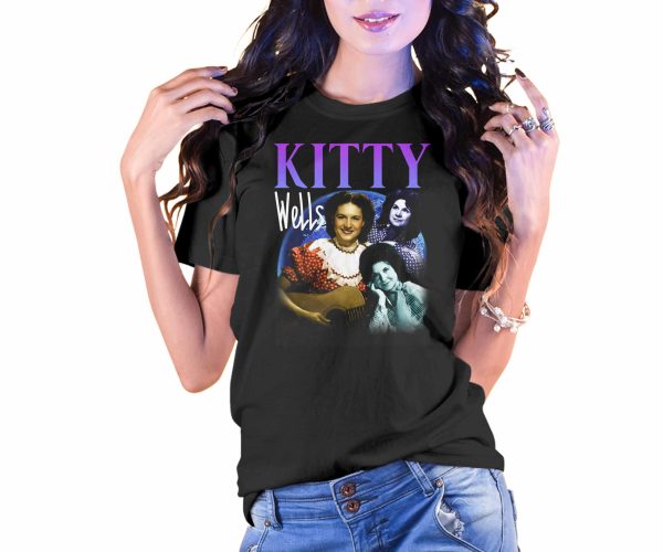 Vintage Style Kitty Wells T-Shirt