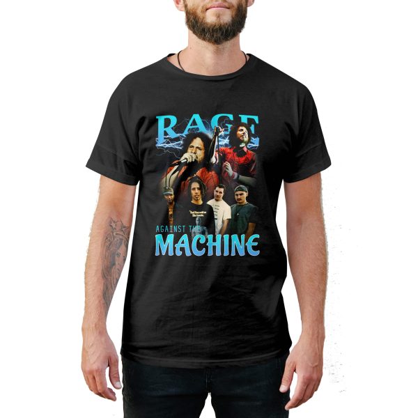 Vintage Style Race Against the Machine T-Shirt