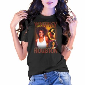 Vintage Style Whitney Houston T-Shirt