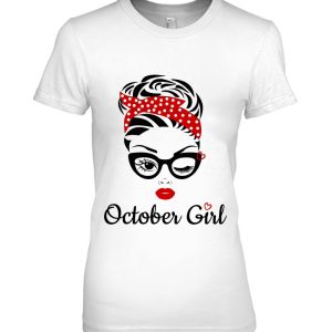 Women October Girl Birthday For Women Girl Born October