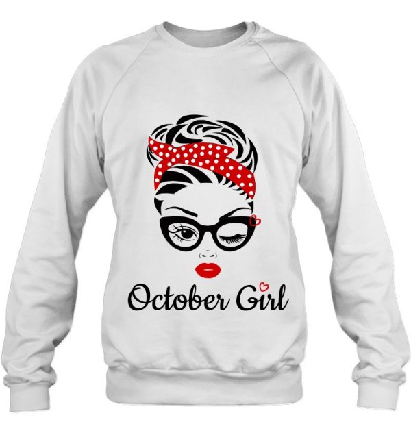 Women October Girl Birthday For Women Girl Born October