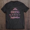 Women Queens Are Born In September Cute Girls Birthday Party