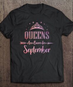 Women Queens Are Born In September Cute Girls Birthday Party 1