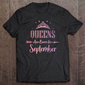 Women Queens Are Born In September Cute Girls Birthday Party