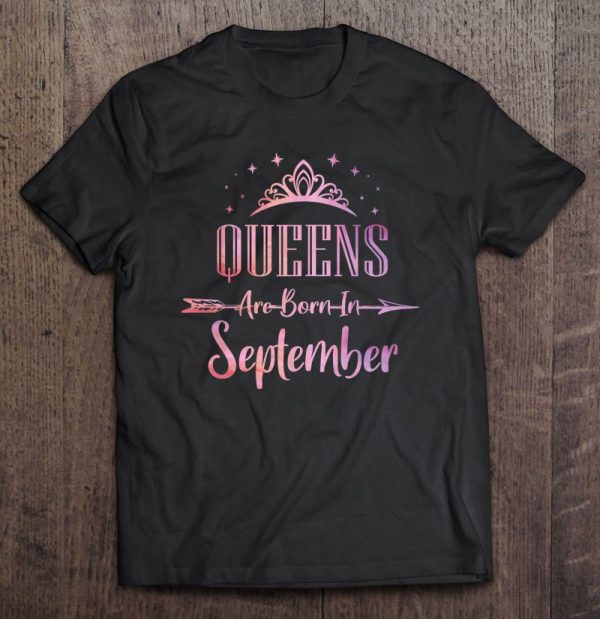 Women Queens Are Born In September Cute Girls Birthday Party