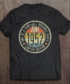 Womens 70 Year Old June 1952 Limited Edition 70Th Birthday 1