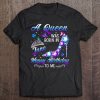 Womens A Queen Was Born In June Cute Birthday Funny June Girl Women