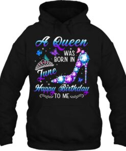 Womens A Queen Was Born In June Cute Birthday Funny June Girl Women 2 Womens A Queen Was Born In June Cute Birthday Funny June Girl Women 3