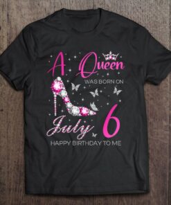 Womens A Queen Was Born On July 6 6Th July Birthday Party Queen 1